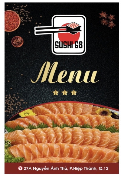 Menu sushi